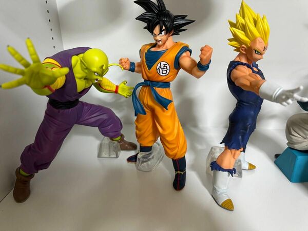 ドラゴンボール フィギュア 魔人ベジータG賞 孫悟空C賞 ピッコロ(潜在能力解放)B賞 一番くじ詰め合わせ 