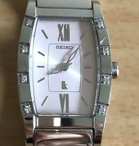 316-0477 SEIKO セイコー LUKIA ルキア　レディース腕時計　金属ベルト　クオーツ　1F20-0BK0 電池切れ　動作未確認