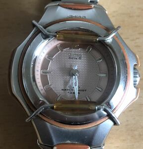 312-0429 CASIO カシオ　Baby-G G-ms レディース腕時計　金属ベルト　クオーツ　MSG-600 電池切れ　動作未確認