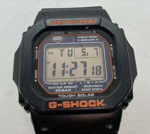 300-0394 CASIO カシオ G-SHOCK 腕時計 GW-M5610R ラバーベルト ブラック 稼働品