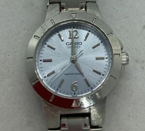 315-0110 CASIOカシオ 腕時計LTP-1177 金属ベルト シルバー 電池切れ 動作未確認