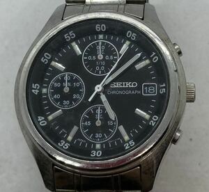 300-0215 SEIKO セイコー 腕時計 金属ベルト シルバー 電池切れ 動作未確認