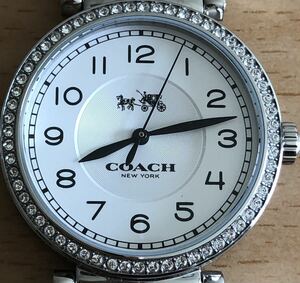 311-0930 COACH コーチ　レディース腕時計　金属ベルト　クオーツ　CA.66.7.14.1313S 電池切れ　動作未確認