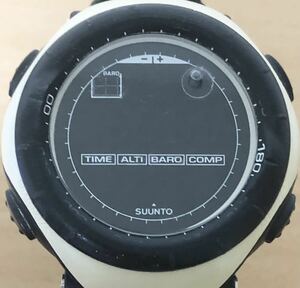 308-1234 SUUNTO スント VECTOR ベクター メンズ腕時計　ラバーベルト　デジタル　クオーツ　電池切れ　動作未確認