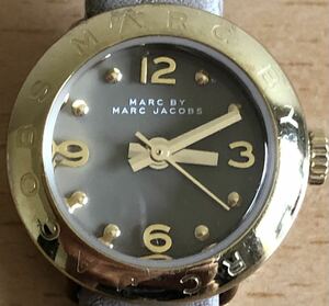 301-0524 MARC BY MARC JACOBS マークバイマークジェイコブス　レディース腕時計　革ベルト　クオーツ　MBM1251 電池切れ　動作未確認