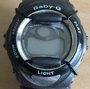 293-0077 CASIO カシオ Baby-G G'MIX レディース腕時計　クオーツ　デジタル　黒　ブラック　BGM-098 電池切れ　動作未確認