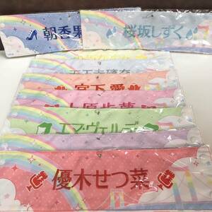 m260-0041-15 ラブライブ!虹ヶ咲学園スクールアイドル同好会 2nd Live 刺繍腕章 9種セット 近江彼方 中須かすみ 他