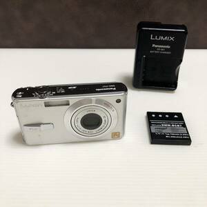 m263-0101-11 【ジャンク】 Panasonic パナソニック LUMIX FX7 デジタルカメラ シルバー 