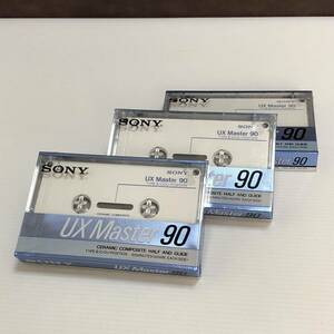 m267-0013-33 SONY カセットテープ UX Master 90 3本セット ハイポジション TYPEⅡ 90分