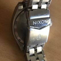 308-0064 NIXON ニクソン メンズ腕時計　金属ベルト　クオーツ　THE MONOPOLY 電池切れ　動作未確認_画像6