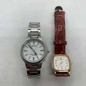 315-0397 REGUNO wristwatch other together 2 ps flat battery operation not yet verification 