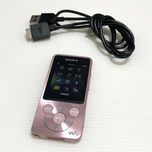 m290-0433-11 【ジャンク】 SONY ソニー WALKMAN ウォークマン Sシリーズ 16GB NW-S785 ピンク