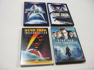 [L管00]DVD 4枚セット スター・トレック 洋画 映画 叛乱 イントゥ・ダークネス STAR TREK まとめ