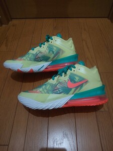 28.5㎝ ナイキ レブロン18 LOW バッシュ未使用 'LEBRONOLD PALMER' / WHITE LIME BRIGHT MANGO NEW 