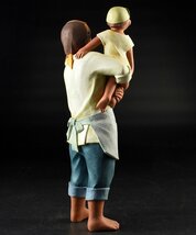 【蔵A2949J】人形作家　雨宮英子　桐塑人形「朝の海」日本工芸会_画像6