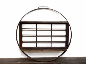 [ warehouse A3113].. iron frame hanging weight wall hanging window frame circle window ornament pcs shoji door 