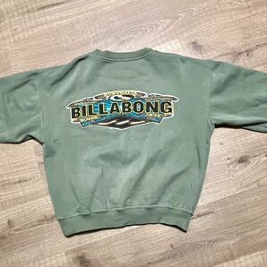 90s BILLABONG スウェット Mサイズ トレーナー 古着 ビラボン の画像1