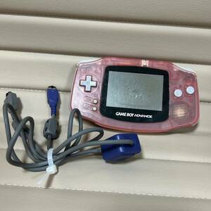 ゲームボーイアドバンス GBA 本体　ミルキーピンク　任天堂 