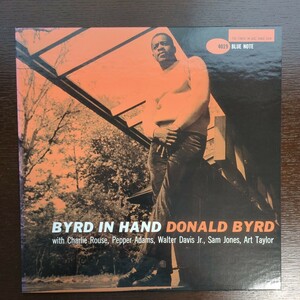 高音質 classic records 200g Quiex-SVP 深溝 DG Donald Byrd Byrd In Hand BG MONO recordレコード LP アナログ vinyl blue note ドナルド