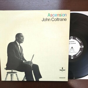 US original MONO PROMO sample 見本盤 サンプル john coltrane ascension elvin jones van gelder RVG record レコード LP アナログ