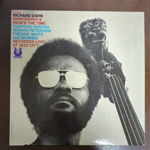 US original Richard Davis Epistrophy & Now's The Time clifford jordan analog record レコード LP アナログ vinyl