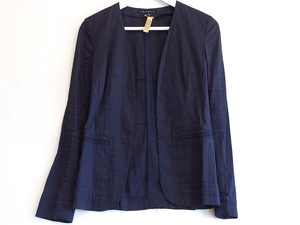  theory theorylinen no color jacket stretch *0 navy sy4808212433