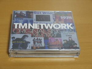 TM NETWORK CD3枚組ベストアルバム「ORIGINAL SINGLES 1984-1999」Blu-spec CD BEST TMN 小室哲哉 宇都宮隆 Get Wild レンタル落ち 