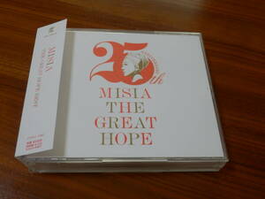 MISIA CD3枚組ベストアルバム 「THE GREAT HOPE BEST」レンタル落ち アイノカタチ 逢いたくていま Everything 帯あり 