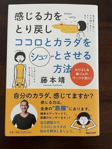 感じる力をとり戻しココロとカラダをシュッとさせる方法　わりばし＆輪ゴムのワークが効く！ 藤本靖／著