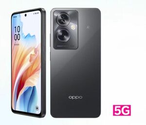 新品同様品 OPPO A79 5G ミステリーブラック 128G☆カバー・保護フィルム付属☆送料無料