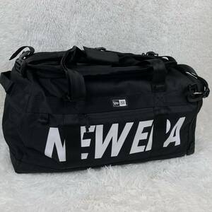 【極美品】NEW ERAダッフルバッグ 50L 2Way ニューエラ 大容量 旅行かばん スポーツバック ボストンバック