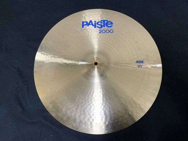 送料無料 状態良 86s VINTAGE PAISTE 2000 BLUE RIDE 20インチ パイステ2000 ブルー ライド dw シンバル 