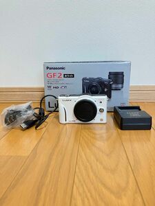 lumix gf2 ホワイト ルミックス ミラーレス一眼 ホワイト ボディ マイクロフォーサーズ 美品