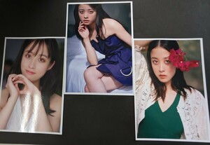  Hashimoto .. photoalbum flatfish do scope privilege life photograph 5 sheets + postcard 6 pieces set 