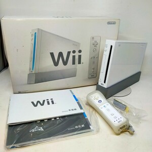 Nintendo 任天堂 ニンテンドー Wii ホワイト 本体 リモコン ゲーム機本体 S