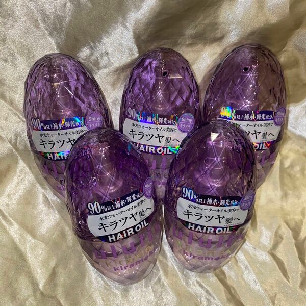 ウルリス　キラメキ　ウォーターコンク　シャイニーヘアオイル　ウォーターフローラルの香り100ml×5個セット