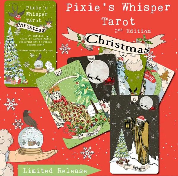 ※新品・未使用※ Pixie's Whisper Christmas Tarot