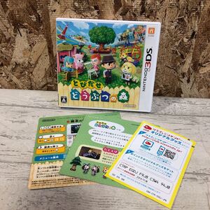 未初期化 ニンテンドー3DS とびだせどうぶつの森 ソフト NINTENDO ゲームソフト 3DS 任天堂 クリックポスト対応のみ