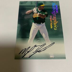 2000 Skybox Autographics auto Miguel Tejada 直書き