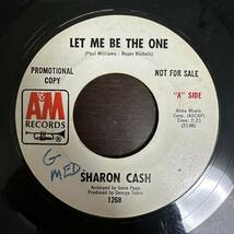 【カーペンターズ 名曲カバー】 SHARON CASH - LET ME BE THE ONE_画像1