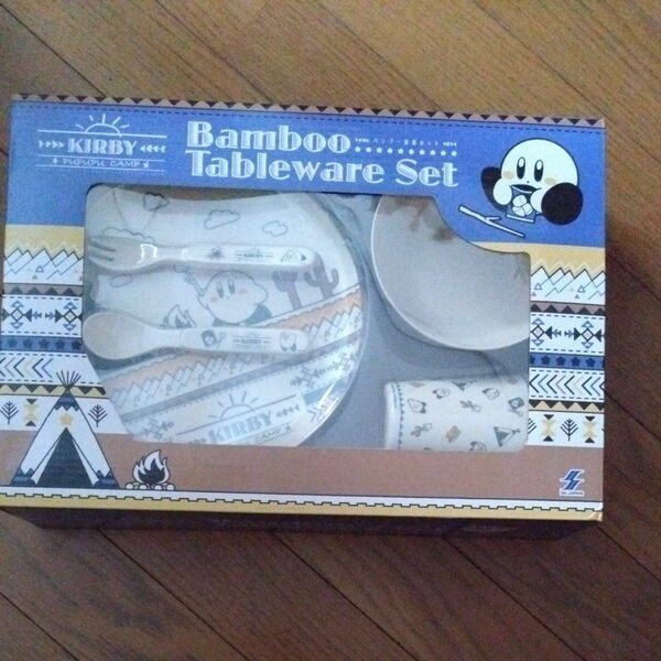 KIRBY　PuPuPu CANP Bamboo　Tableware Set 