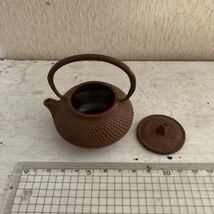 鉄瓶 急須 南部鉄器 茶道具 茶器 アンティーク 南部鉄瓶 工芸品 コレクション 水差し　みずさし_画像6