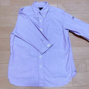 FAT button down oxford shirt 7 minute sleeve 
