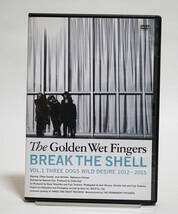 The Golden Wet Fingers DVD BREAK THE SHELL☆チバユウスケ／イマイアキノブ／中村達也☆TMGE The Birthday☆中古　送料無料_画像1