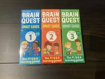 【送料込み】ブレインクエスト Brain Quest Smart Cards Grade 1/Grade 2/Grade 3 セット_画像1