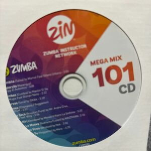 MEGA MIX101 CD ZUMBA ズンバ