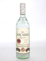 【L2】 90年代 バカルディ ライトドライ ラム カルタ ブランカ【BACARDI LIGHT-DRY RUM CARTA BLANCA】_画像1