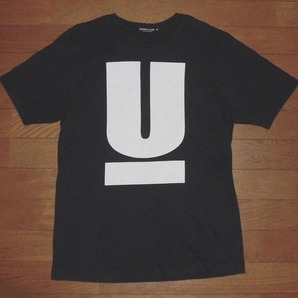 UNDER COVER JUN TAKAHASHI アンダーカバー Tシャツ 半袖 コットン Uデカロゴ アンダーバーTEE BLK M USED 美品の画像1