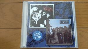 2CD限定盤★REFUGEE「AFFAIRS IN BABYLON+BURNING FROM THE INSIDE OUT」★メロディアスハード　ZON / AVALON / HELIX