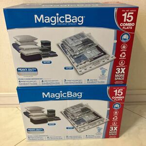 [TV. introduction was done ] Magic bag vacuum bag 15 sheets ×2 clothes. compression cost ko